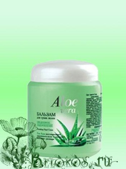 Aloe vera бальзам для сухих и нормальных волос