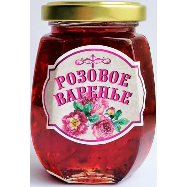 Розовое варенье