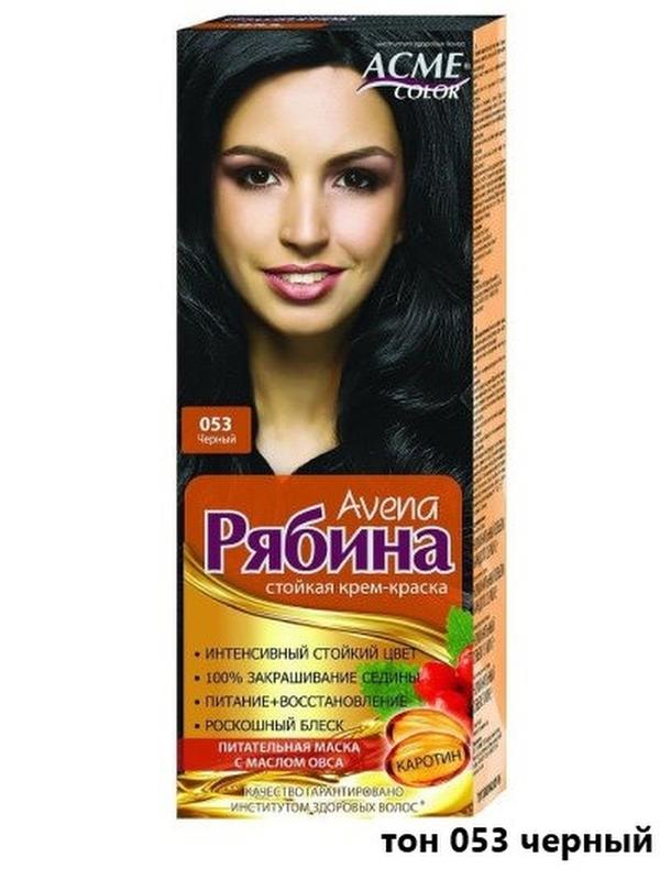 Стойкая крем-краска для волос рябина acme-color avena