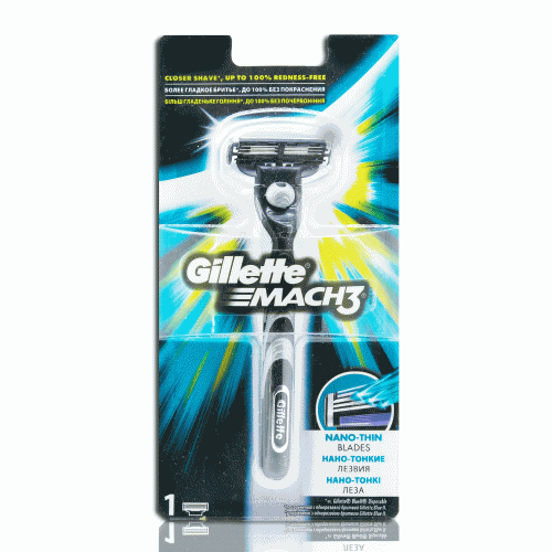 Одноразовые станки для бритья gillette mach3