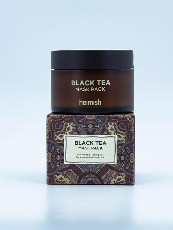 Black tea mask